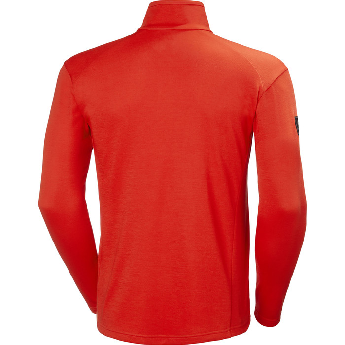 2024 Helly Hansen Men's Hp 1/2 Zip Pullover 30208 - Rojo Alerta